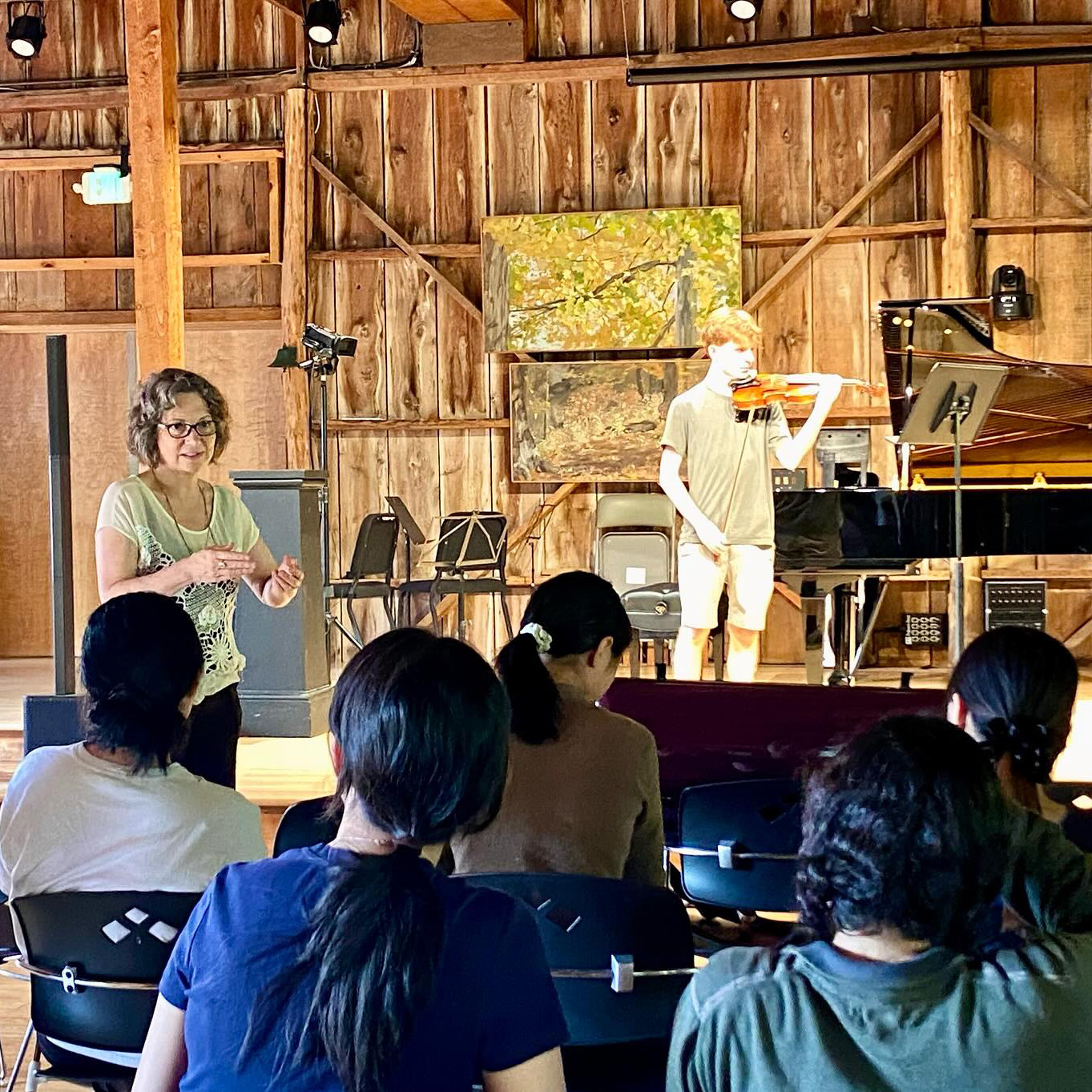 Violaine Melançon, Violin -Teaching